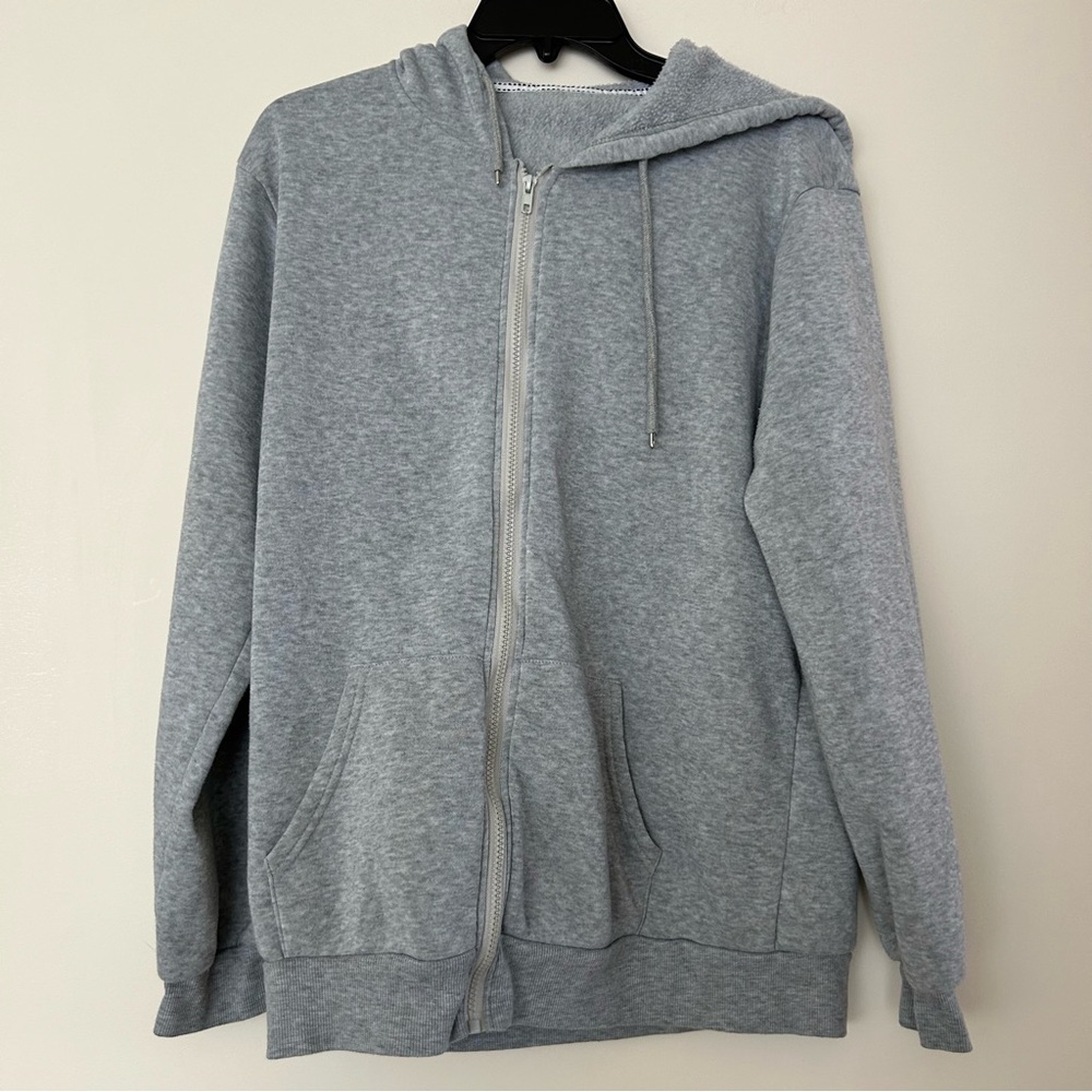 Shein Mens Zip Front Hoodie